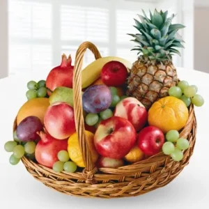 fresh mixed fruit basket