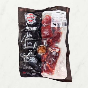 halal beef cubes for stew (500g)