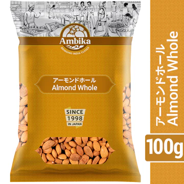 Almond Whole 100 Gm
