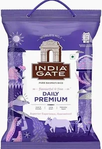 India Gate Daily Premimum Basmati Rice 5 Kg