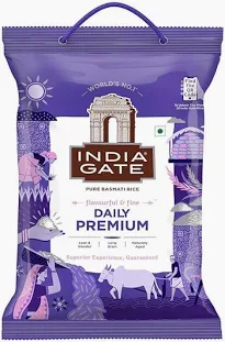 India Gate Daily Premimum Basmati Rice 5 Kg