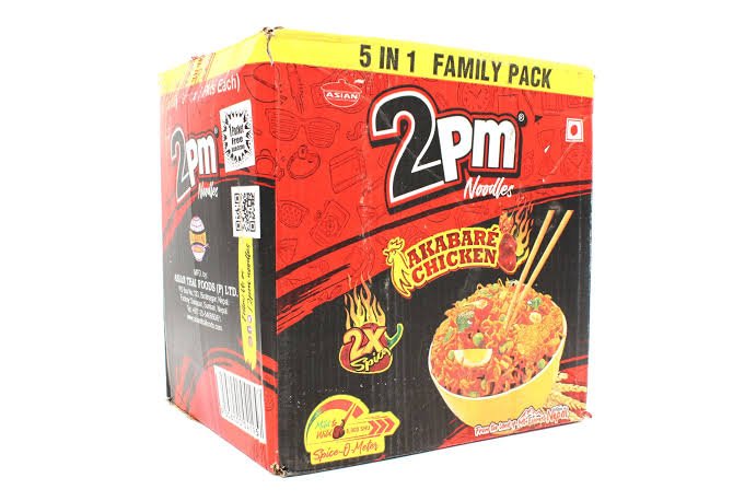 2 Pm Akabare Chicken Noodles 1 Box