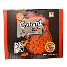 Current Noodles 2x Spicy 1 Box